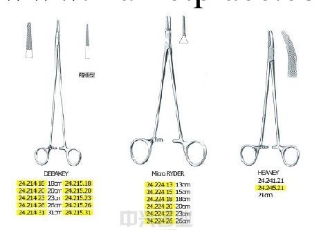 彎頭針持 Finochietto Ndle Holder 20cm工廠,批發,進口,代購