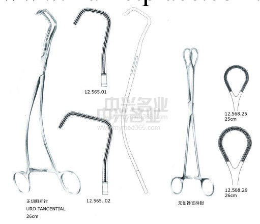 心耳鉗 DeBakey-Harken Atrauma Auricle clamp 24cm工廠,批發,進口,代購