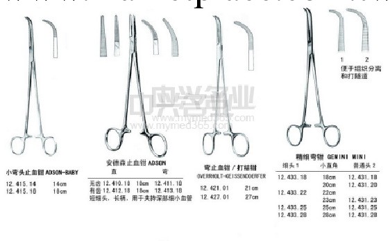 主動脈瘤夾鉗 DeBakey Vascular Clamp Atrauma 17cm工廠,批發,進口,代購