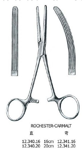 帶齒止血鉗 彎 KOCHER (OCHSNER) forceps str 13cm工廠,批發,進口,代購