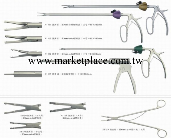 【廠傢直銷】胸腹腔鏡手術—施夾鉗工廠,批發,進口,代購