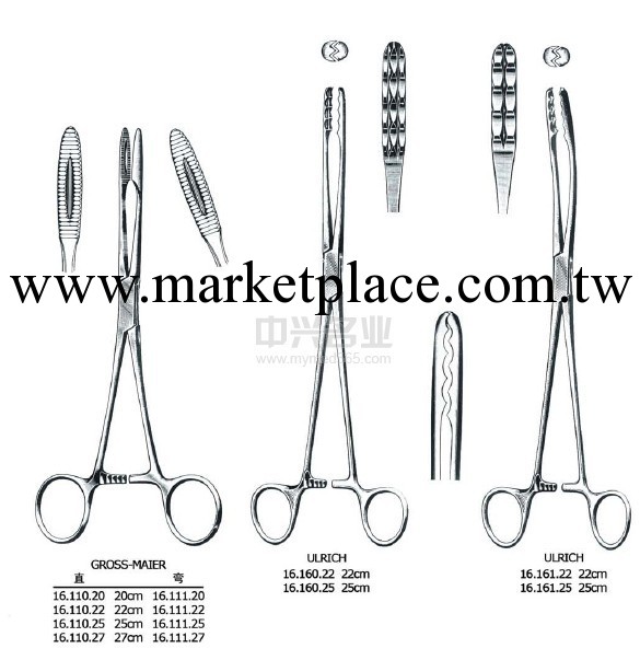 敷料鉗 GROSS-MAIER dressing forceps, cvd 彎工廠,批發,進口,代購