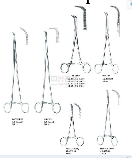 彎頭分離鉗 Mixter Baby Hemostatic Fcps cvd 14cm工廠,批發,進口,代購