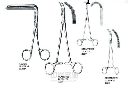 膽囊切除鉗，帶齒 GRAY forceps (Cholecystectomy). Cvd.工廠,批發,進口,代購