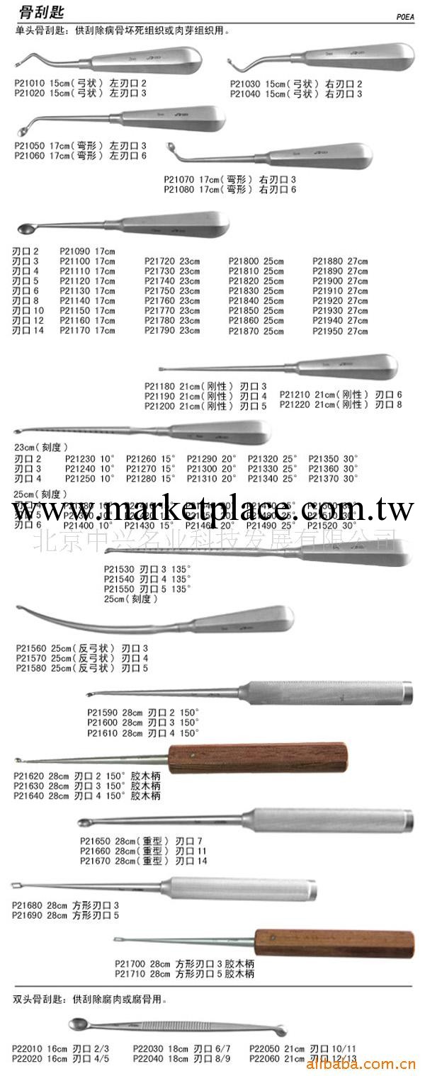 供應骨科刮匙(P0EA)工廠,批發,進口,代購