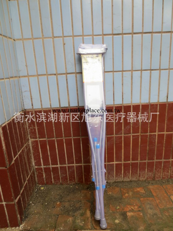 廠傢直銷 加厚不銹鋼拐杖 助行器 腋下拐杖 超強耐用雙拐工廠,批發,進口,代購