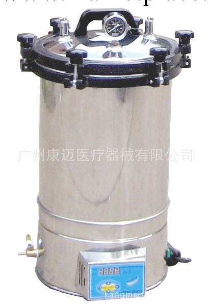 手提式不銹鋼壓力蒸汽消毒鍋YX-300D-II滅菌器（帶自控，數顯）工廠,批發,進口,代購