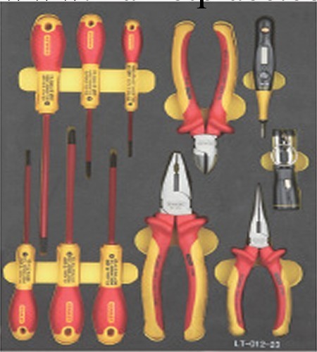 美國史丹利工具 11件套專業級絕緣工具托 LT-012-23工廠,批發,進口,代購