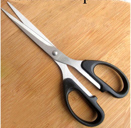 高級不銹鋼剪刀 傢用剪刀 黑色6寸吸卡剪刀工廠,批發,進口,代購