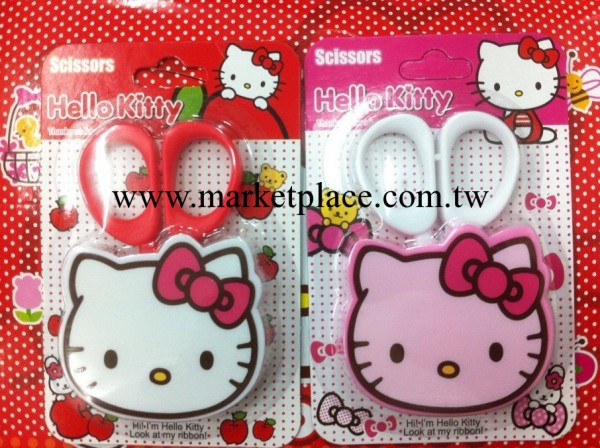 Hello Kitty卡通文具  兒童塑料手工剪刀 新款上市工廠,批發,進口,代購