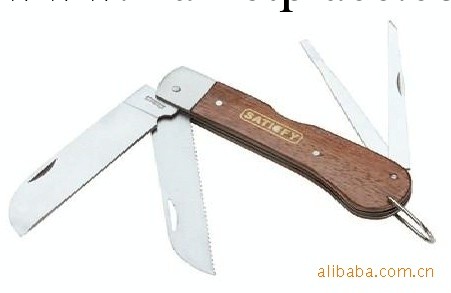 邦克（不銹鋼紅木柄）電工刀/美國產剝線刀工廠,批發,進口,代購