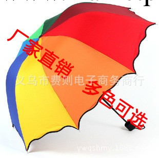 韓國公主 阿波羅拱形荷葉邊創意可愛防紫外線晴雨傘 定製廣告傘工廠,批發,進口,代購