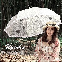 爆款蕾絲透明傘 直桿雨傘 廣告定製款廠傢直銷產地貨源現貨混批工廠,批發,進口,代購