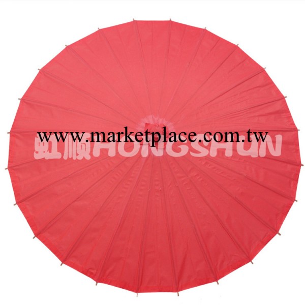 【廠傢直銷】婚禮喜慶裝飾大紅色紙傘 可定製尺寸顏色單色紙傘批發・進口・工廠・代買・代購