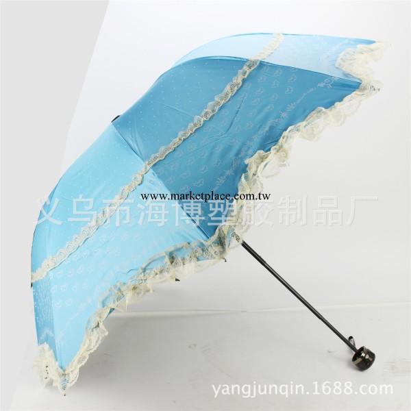 韓版公主荷葉邊太陽傘 創意蕾絲花邊雨傘 防紫外線雨傘 熱賣雨傘工廠,批發,進口,代購