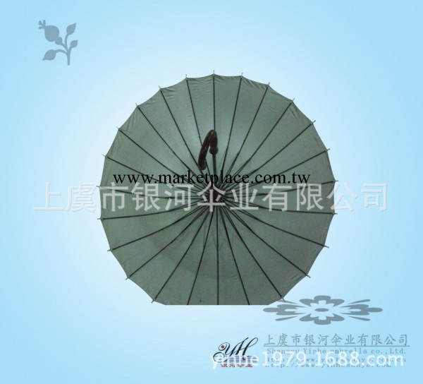 【廠傢直銷】68#24K自動銀膠黑傘 可定製批發・進口・工廠・代買・代購