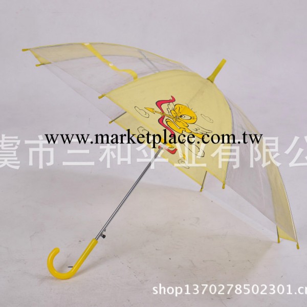 【廠傢直銷】雨傘 時尚卡通兒童雨傘 可愛透明兒童雨傘 外貿雨傘工廠,批發,進口,代購