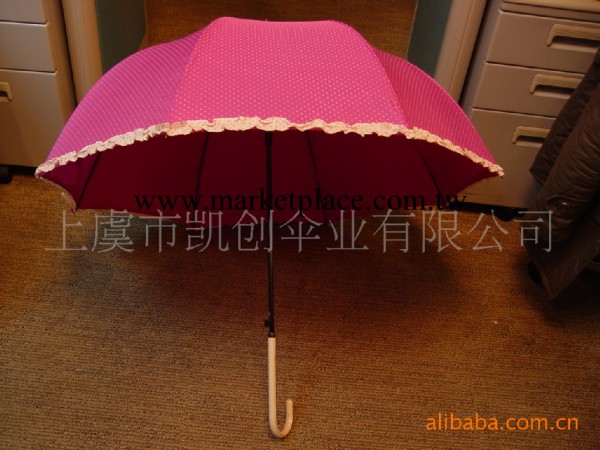 廠傢熱銷女士圓點花邊阿波羅傘  晴雨傘  禮品傘工廠,批發,進口,代購