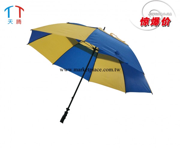 特價雙層超強防風高爾夫傘  晴雨大傘 禮品廣告傘定製 可加LOGE工廠,批發,進口,代購