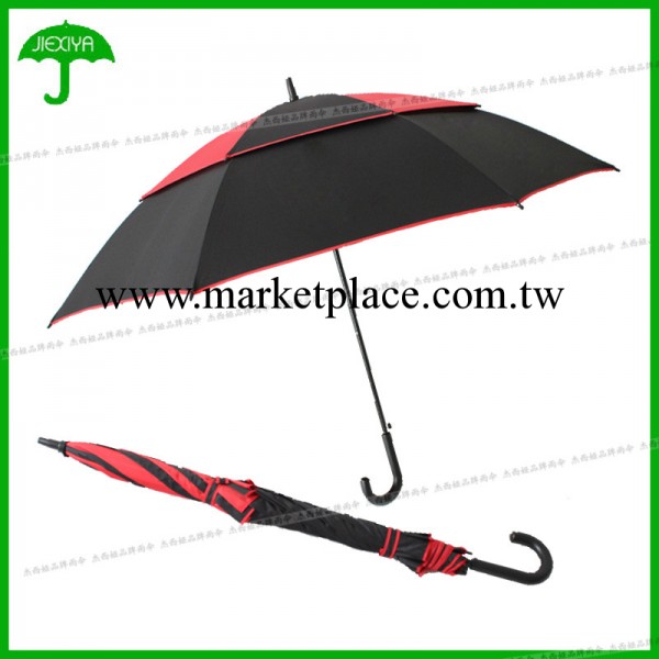 2014高檔超大防風高爾夫傘 德國標準廣告傘 防雨雙層禮品商務傘工廠,批發,進口,代購