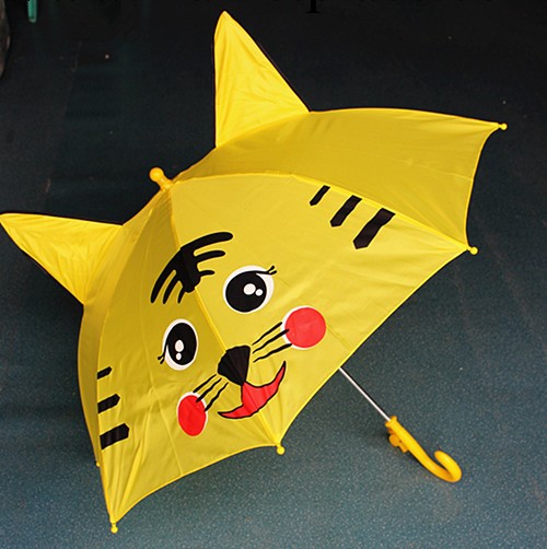 廠傢直供批發兒童小雨傘幼兒表演舞蹈傘10k耳朵傘立體傘 訂製工廠,批發,進口,代購