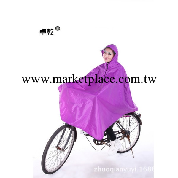 卓乾雨衣自行車電動車摩托車雨披單人時尚韓國成人透明加大雨披批發・進口・工廠・代買・代購