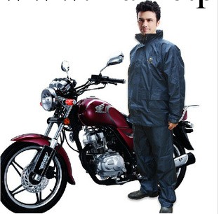 天堂牌雨衣 高檔N211-2A分體雙層加厚套裝 夜光型摩托車雨衣 批發工廠,批發,進口,代購
