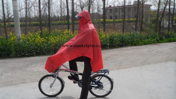 供應現貨兒童自行車PVC加厚雨披 多色可選 可定做工廠,批發,進口,代購