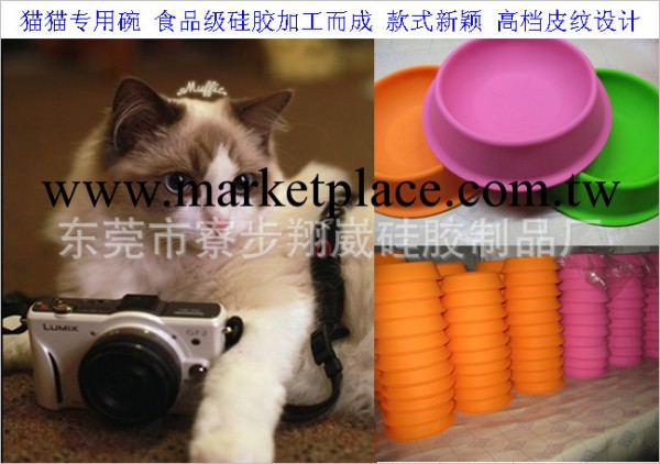 臺灣寵物貓碗 美國寵物貓碗 矽膠貓碗工廠,批發,進口,代購