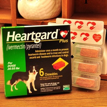 Heartgard寵物狗狗體內驅蟲藥 犬心寶/犬心保中型犬驅蟲藥工廠,批發,進口,代購