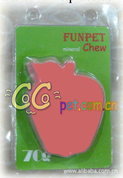 Funpet 蘋果味礦物牙石 適合寵物兔　龍貓　天竺鼠　倉鼠工廠,批發,進口,代購