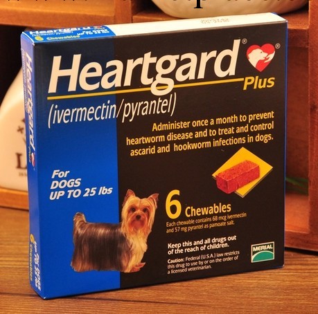 Heartgard預防心絲蟲小型犬 寵物狗狗犬心保體內驅蟲藥工廠,批發,進口,代購