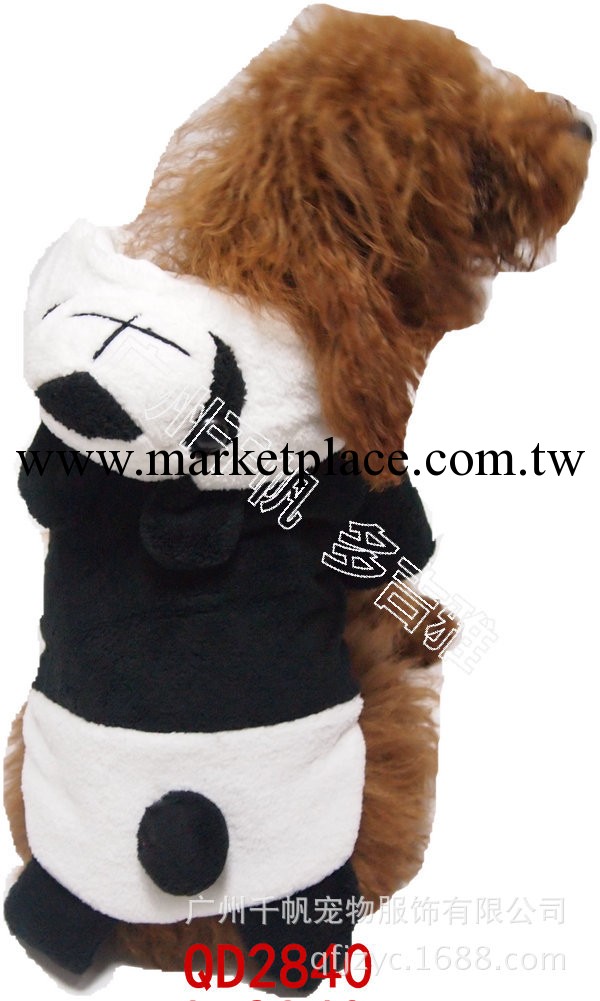 熊貓仿生棉衣套裝 新款寵物服裝 寵物棉衣變身裝 寵物服裝工廠工廠,批發,進口,代購