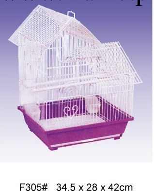桂盛坤 F305  寵物籠 鳥籠  每箱10套(尖頂 兩屋頂 厚底 高底)工廠,批發,進口,代購
