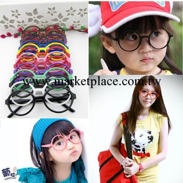 新款阿拉蕾可愛眼鏡框 無鏡片 兒童眼鏡框 寶寶正形眼鏡框架 韓版工廠,批發,進口,代購