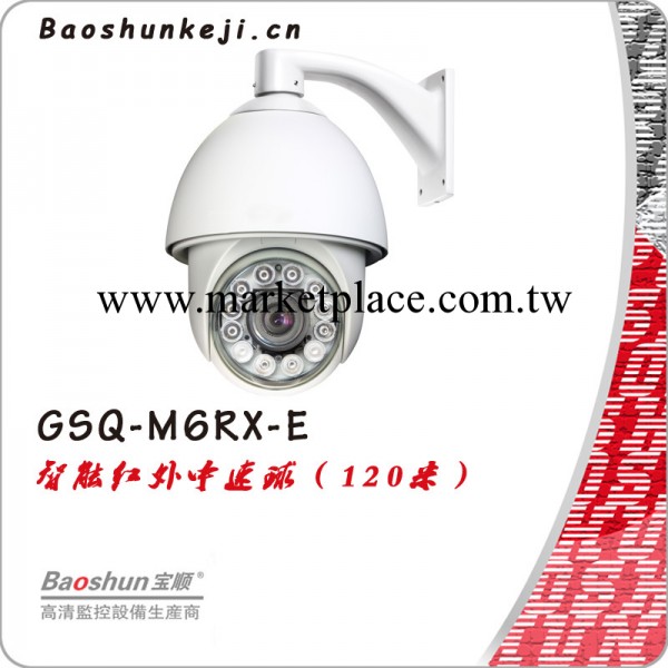 GSQ-M6RX-E 智能紅外中速球 120米紅外夜視 日夜高清智能中速球機工廠,批發,進口,代購