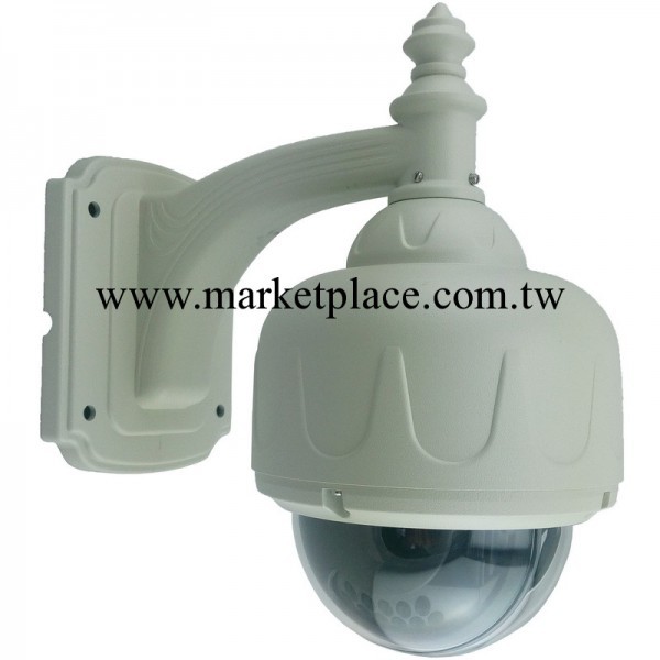迷你街燈式4寸內置紅外監控攝影機金屬球機外殼套件工廠,批發,進口,代購
