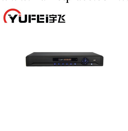 宇飛 16路全D1高清 監控主機 十六路硬盤錄像機 雙硬盤dvr HDMI工廠,批發,進口,代購