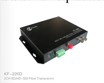 2路HD-SDI高清數字視頻及音頻信號， 2路RS485反向數據SDI光端機工廠,批發,進口,代購