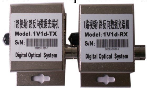 單路視頻光端機 數字光端機 IV-1V-T/R工廠,批發,進口,代購