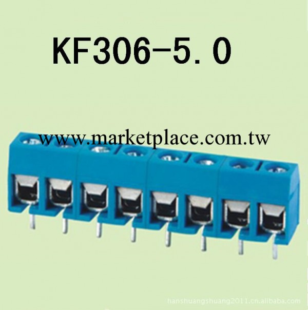 KEFA 品牌端子 廠傢直銷螺釘式PCB接線端子KF306-5.0  科發型號工廠,批發,進口,代購