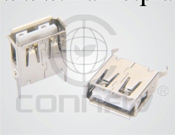 USB 連接器 A/F母座 FEMALE TYPE H=15mm工廠,批發,進口,代購