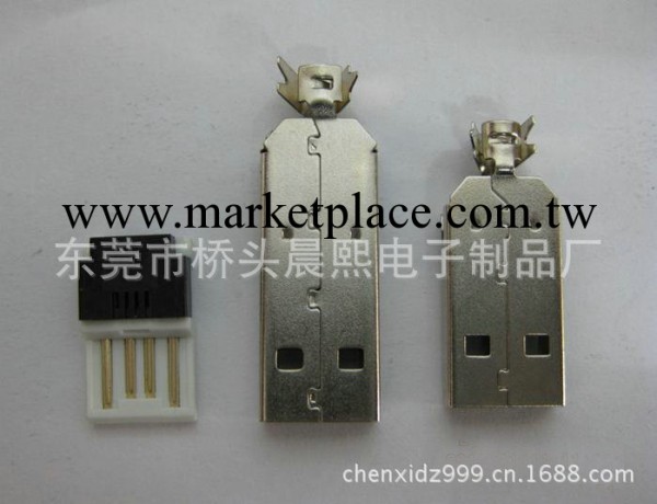 供應USB連接器 USB A公焊線式 刺破式工廠,批發,進口,代購