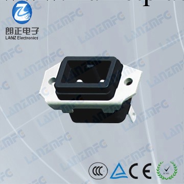 LANZMFG/朗正鎖式AC電源插座帶屏蔽殼LZ-8-DT工廠,批發,進口,代購