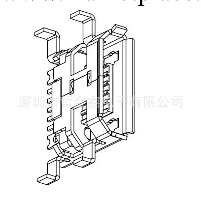 MICRO USB 5PF 沉板系列工廠,批發,進口,代購