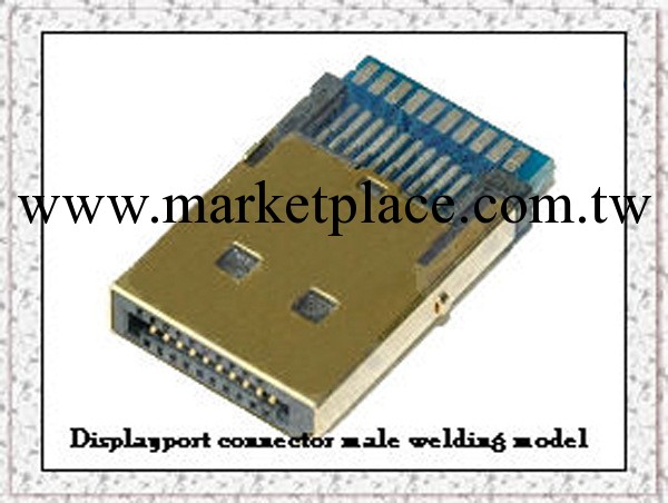 DP公銅殼鍍金帶PCB板焊線結構連接器工廠,批發,進口,代購
