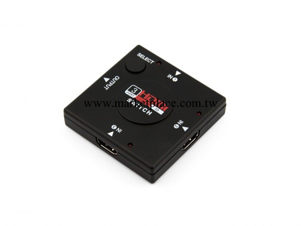 HDMI切換器 3口HDMI切換器 三進一出 三切一 帶遙控 完美1080P批發・進口・工廠・代買・代購