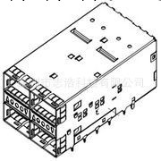 富士康光纖連接器SFP Plus Conn,1x1: 3S1076C3-ER4-4M工廠,批發,進口,代購