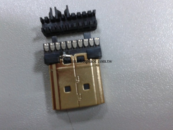 HDMI A型 雙麵焊線式公頭 （H款 20PIN）工廠,批發,進口,代購