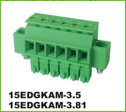 【高正端子DEGSON】插拔式接線端子15EDGKAM-3.5/3.81工廠,批發,進口,代購